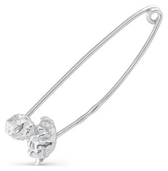 Булавка Lucente Silver 14-0122 вес 1.04 г серебро, без вставок