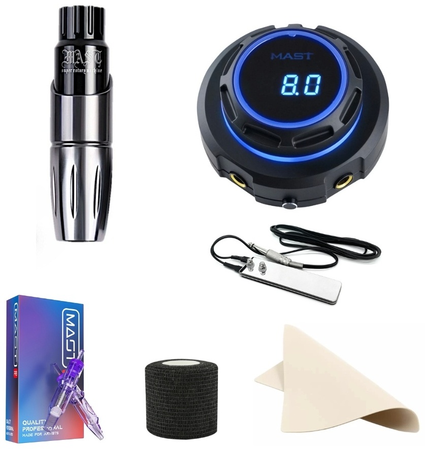 Dragon Hawk Mast Tour + Halo Power Grey Edition тату набор