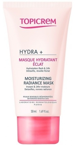 Маска для лица TOPICREM крем Hydra+ Moisturizing Radiance Mask 50 мл