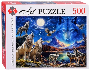 РЫЖИЙ КОТ Artpuzzle Красота волков Ф500-3892 классический 500 деталей