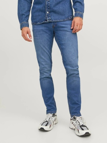 Джинсы зауженные Jack&Jones голубой