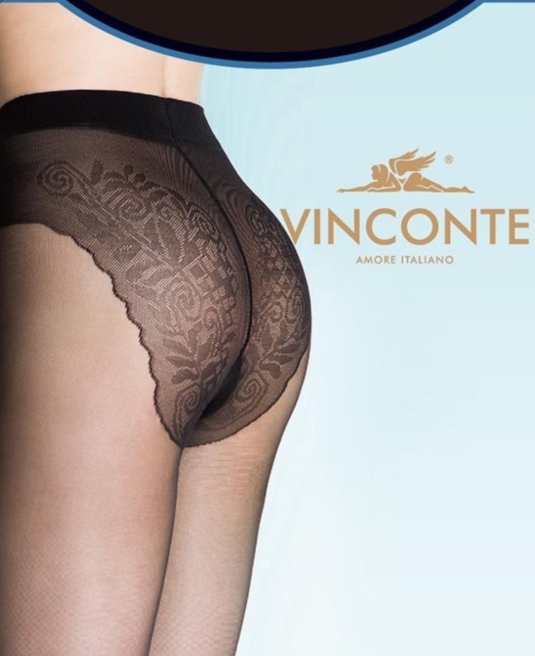 Колготки Vinconte черный