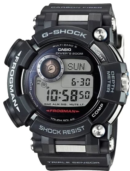 Кварцевые CASIO G-Shock GWF-D1000-1ER пластик, сталь