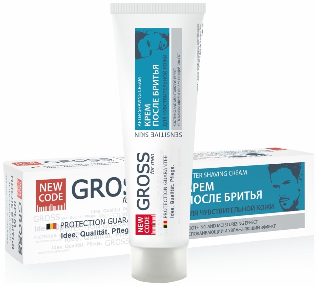 NEW CODE Gross Sensitive Skin крем после бритья 100 мл