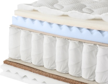 Матрас One-two-sleep Massage Cloud, 120x200x25 см