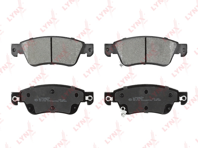 Колодки LYNXauto передние BD5754 4 шт