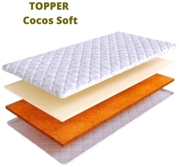Топпер Comfort Topper Cocos Soft, 85x195x5 см