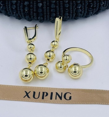 Xuping Jewelry медь, бижутерный сплав, без вставок