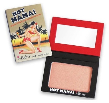 THE BALM Hot Mama румяна, хайлайтер нейтральный