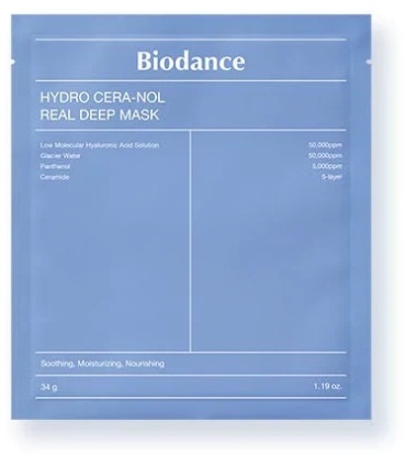 Маска для лица Biodance гидрогелевая Hydro Cera-Nol Real Deep 1 шт