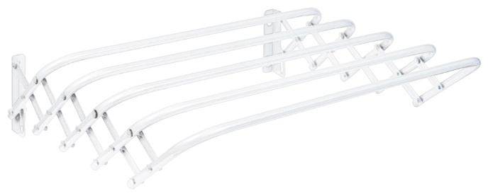 Сушилка настенная Nika 90x45x18.5 см, кол-во уровней: 5, металл