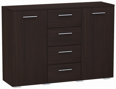 Комод Elite Comfort Иори, 120x35x85 см, коричневый