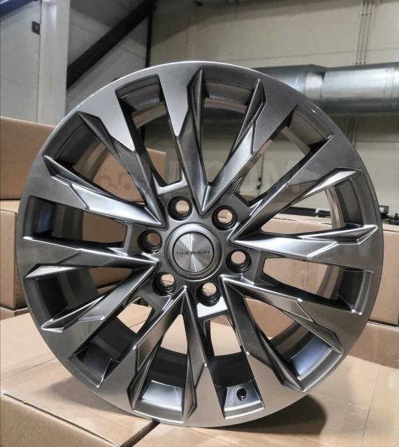 KHOMEN KHW2010 8x20/6x139.7 D95.1 ET60 серебристый