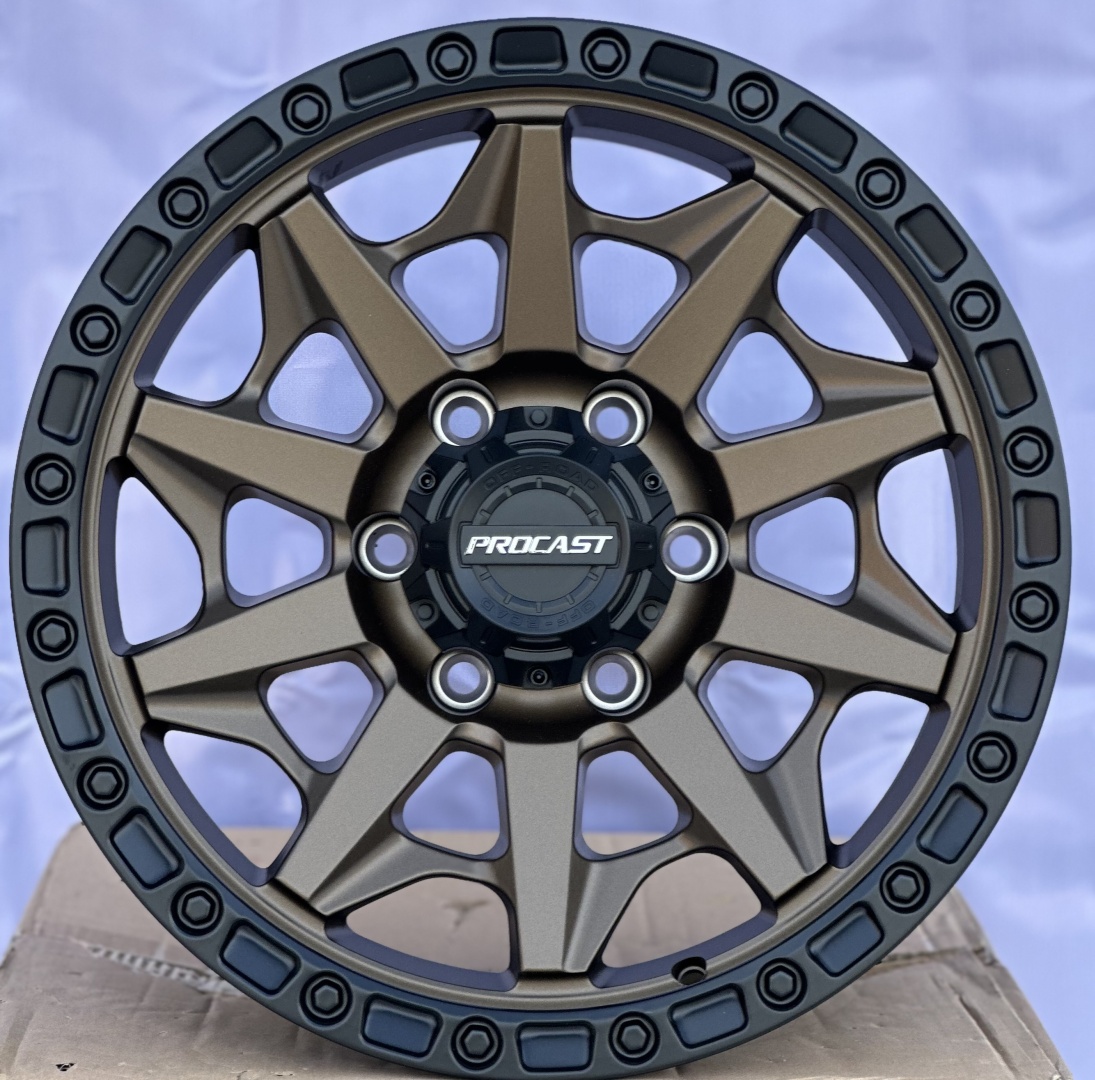 Procast FF2104 8.5x17/6x139.7 D106 ET0 бронзовый