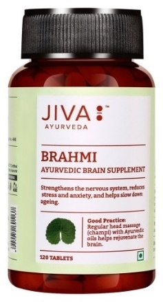 Купить Jiva Ayurveda Брахми (Центелла) Brahmi таблетки 120 шт в Алматы ...