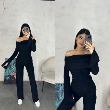 Костюм повседневный Fashion черный