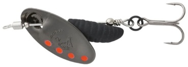 Блесна Savage Gear Grub Spinners №1 Black Red Black 1 шт
