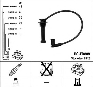 Свечные провода NGK 8542