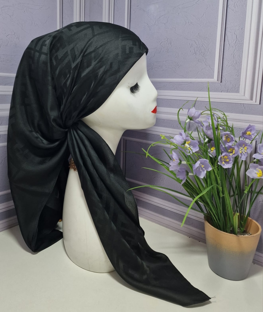 Платок FASHION атлас 100 x 100 см