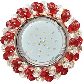 Встраиваемый светильник Ecola GX53 15 Вт 220 - 240 В  FS53RYECB