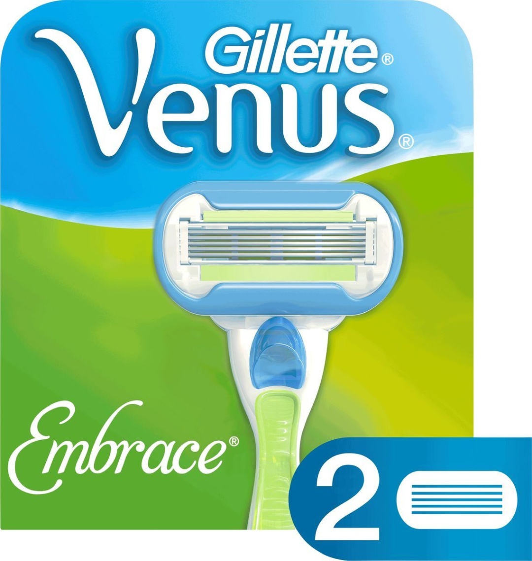 Gillette Venus Embrace сменные кассеты 2 шт