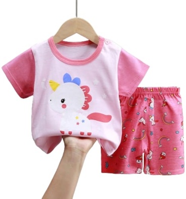 Пижама Little Angels розовый, мультиколор