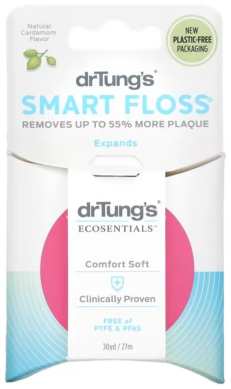Dr. Tungs Smart Floss, Natural Cardamom объемная 27 м