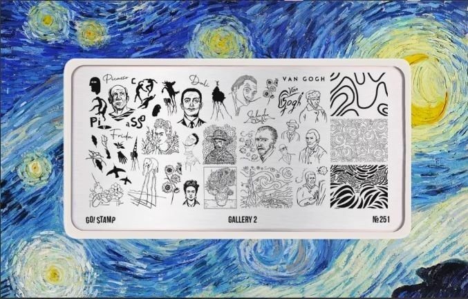 Go! Stamp пластины 251 Gallery 2