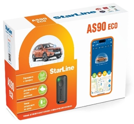 Купить Автосигнализация StarLine AS90 Eco с обратной связью в Алматы ...