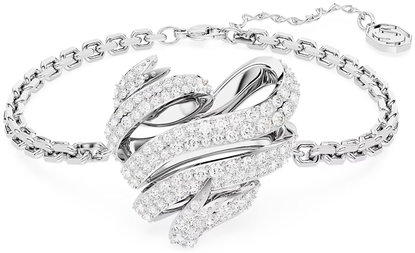 Swarovski длина 19.5 см ювелирный сплав, кристаллы Swarovski