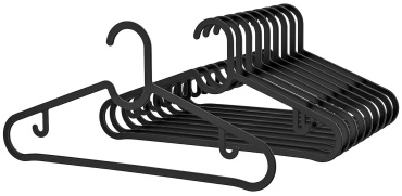 Набор вешалок IKEA Спруттиг 30377459 черный 10 шт