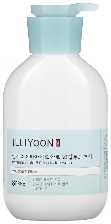 Illiyoon Ceramide Ato 6.0 Top To Toe Wash гель 500 мл