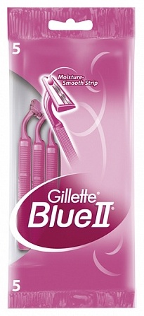 Gillette Blue II Plus бритвенный станок 5 шт