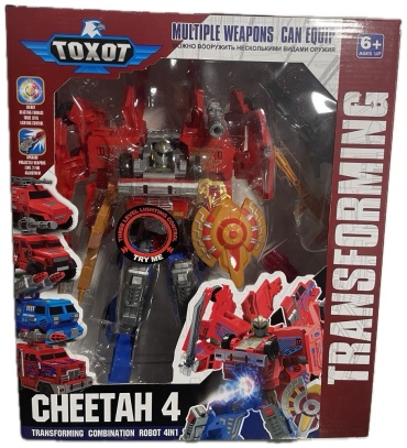 Трансформер Toys Toxot Cheetah 4, высота 36 см