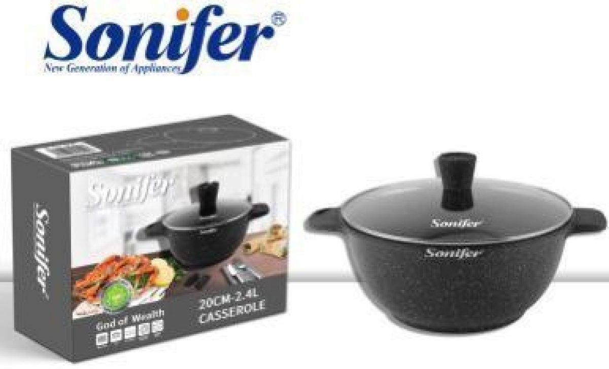 Казан Sonifer 2.4 л, гранит