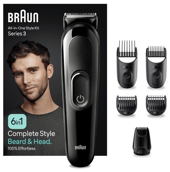 Braun триммер MGK3410 черный