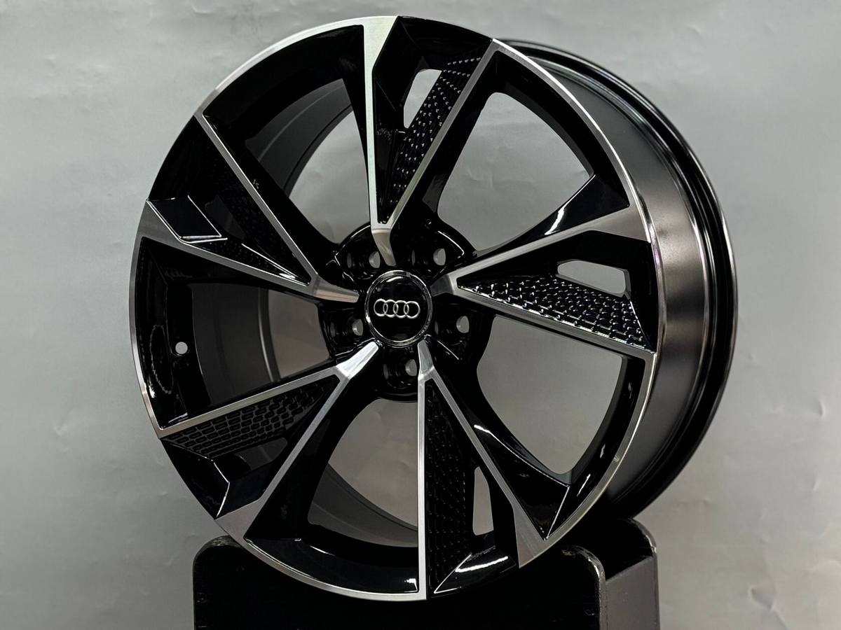 AC5671 Black Polished 9x20/5x112 D66.46 ET35 4 диска черный, серебристый, графит