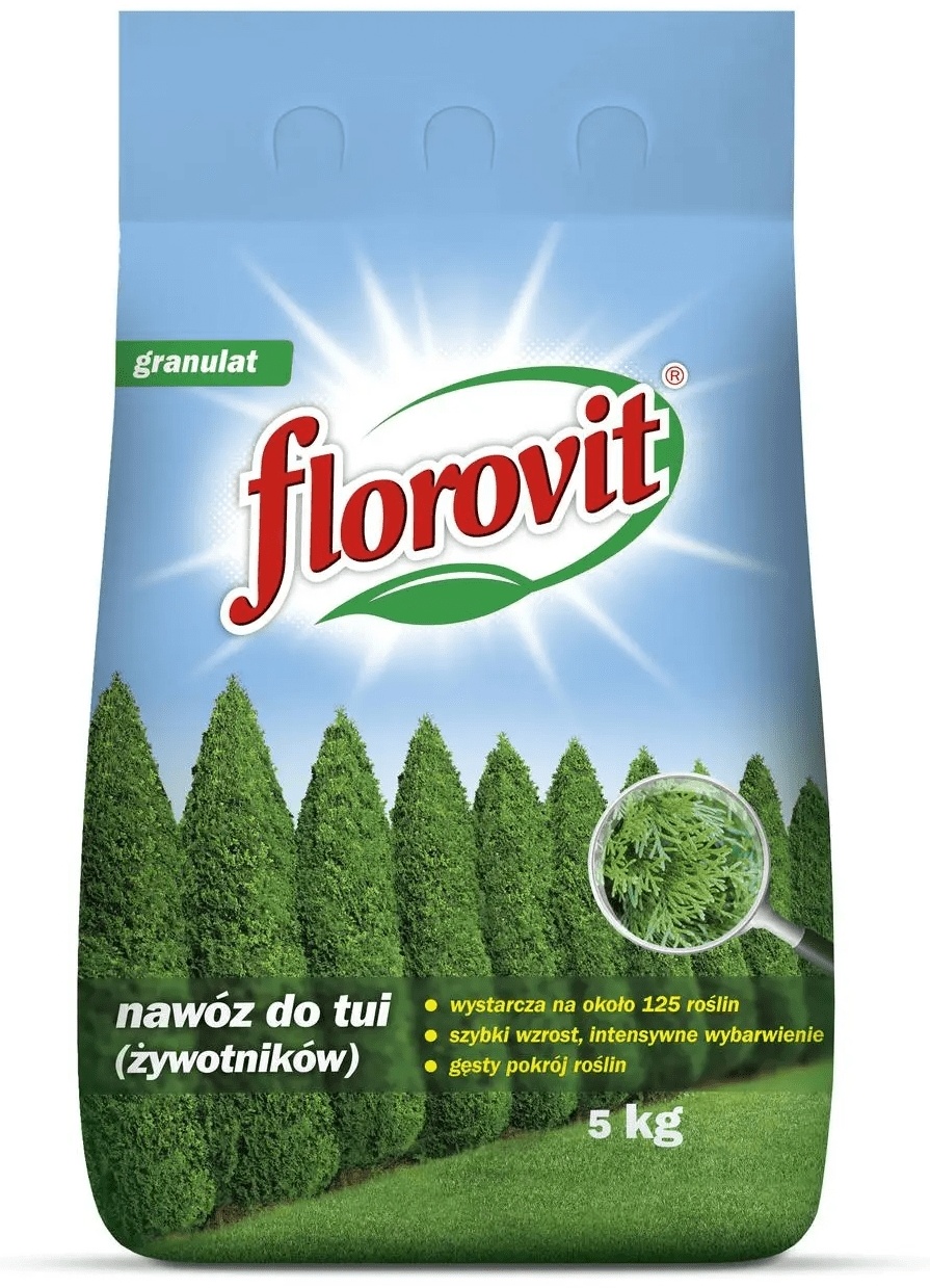Florovit гранулы Для туи минеральное л 5 кг