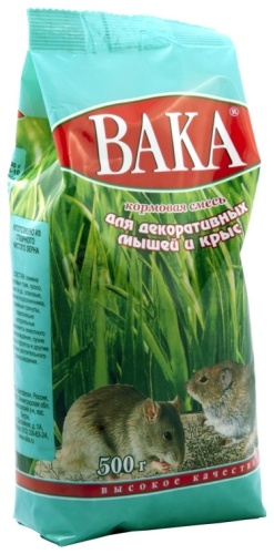 Вака ВК для мышей и крыс 0.5 кг