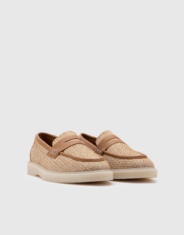 Лоферы Истерика shoes бежевый