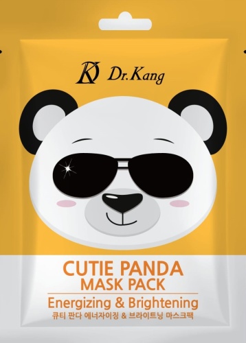 Маска для лица DR. KANG тканевая Cutie Panda Energizing Brightening Mask Осветляющая 1 шт