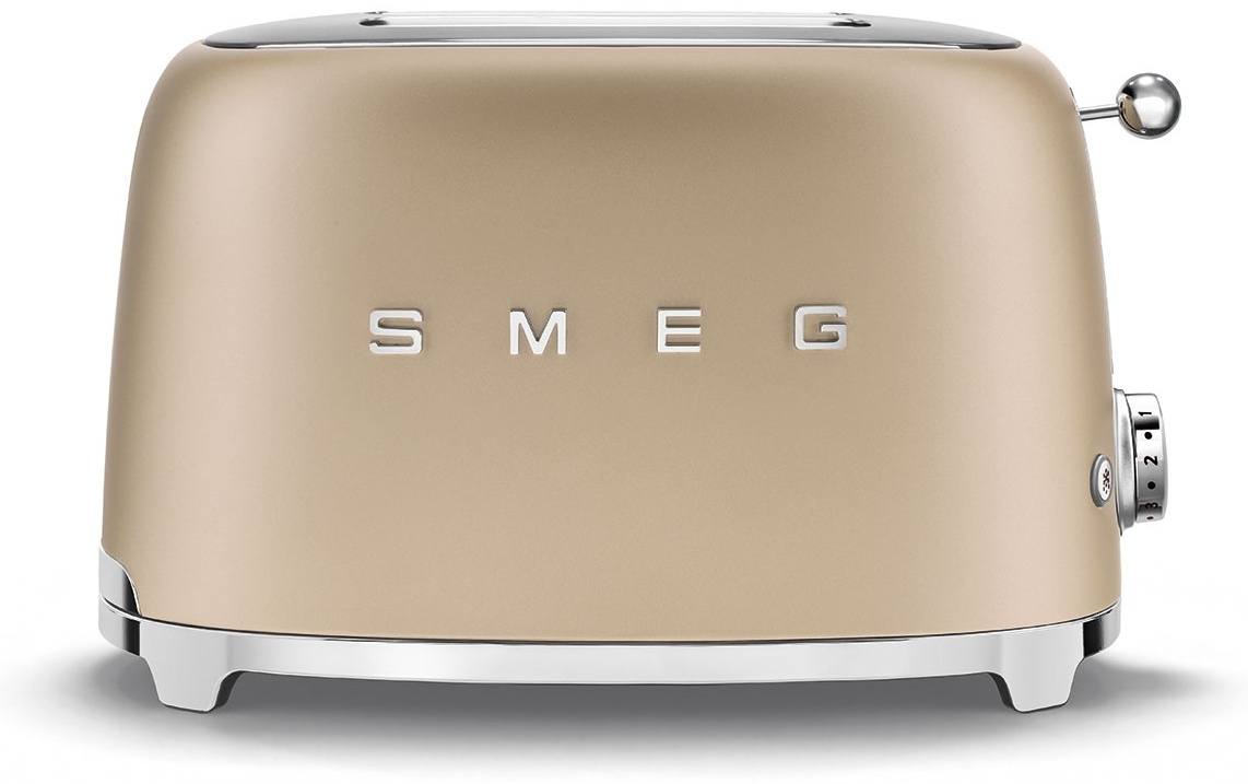 Тостер Smeg TSF01CHMEU золотистый