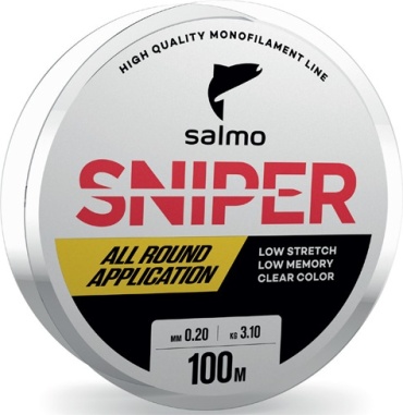 Salmo Sniper Clear 0.27 мм прозрачный