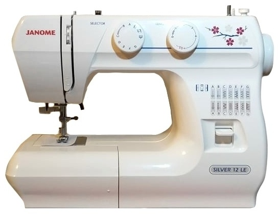 Швейная машина Janome Silver 12 LE белый