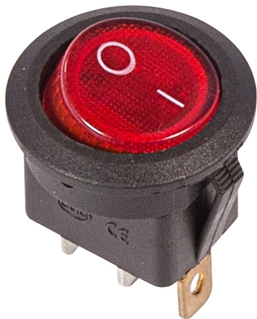 REXANT кнопка 36-2570, красный
