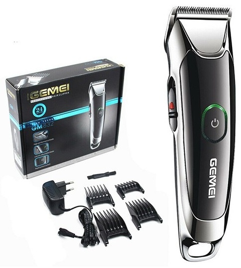 Gemei машинка для стрижки GM832 черный