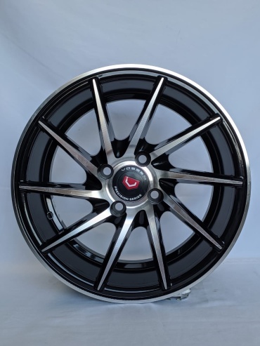 Vossen CVT 7x15/4x98 D58.6 ET35 4 диска черный, серебристый