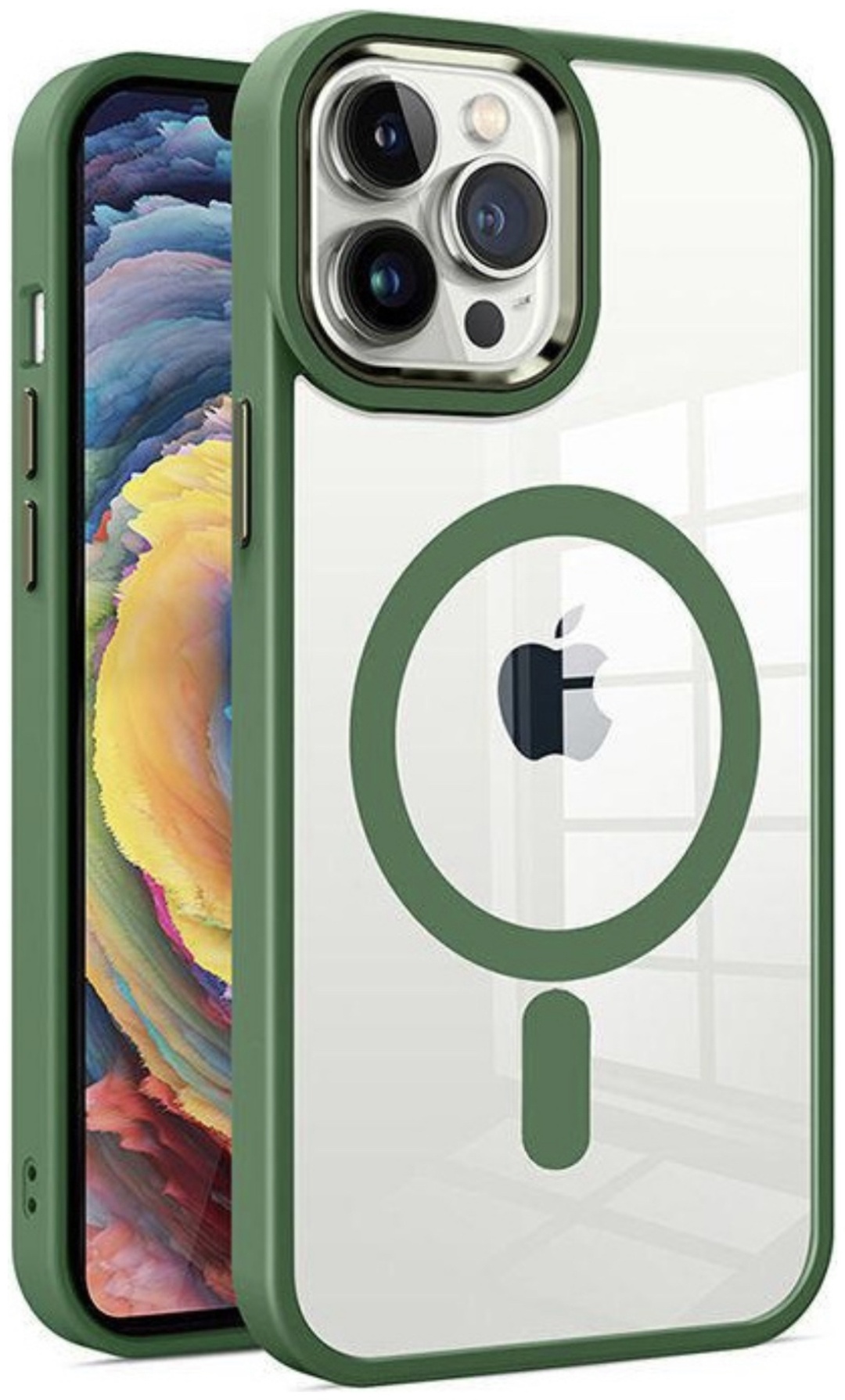 Купить Чехол Unique для Apple iPhone 12 Pro Max зеленый в Алматы ...