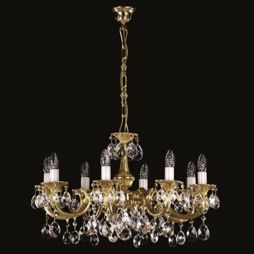 Люстра ArtGlass Alice VIII Е14, кол-во ламп: 8 шт