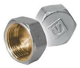 VALTEC заглушка латунь 15 мм 1/2